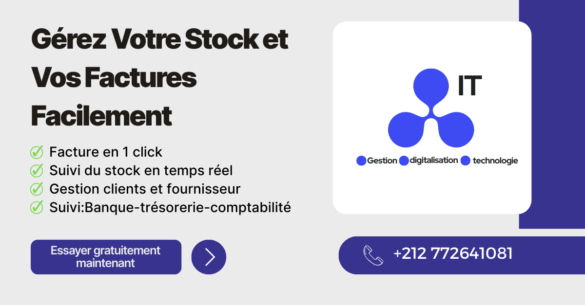 Logiciel de facturation Fès
