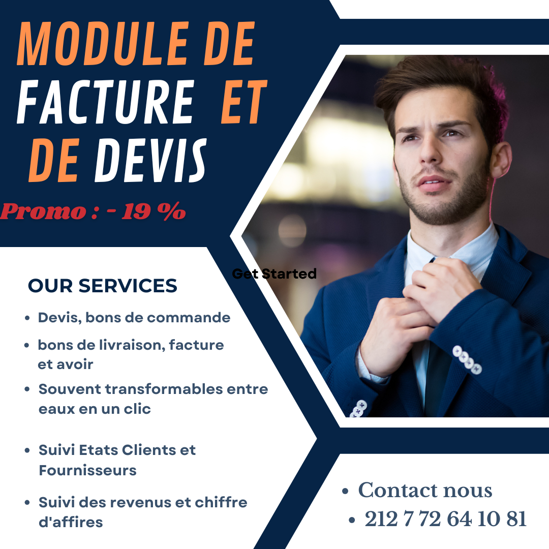 module de devis logiciel de facturation Maroc
