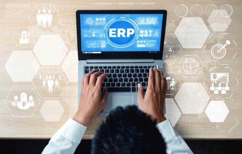 Tableau comparatif différence ERP et logiciel de gestion pour PME