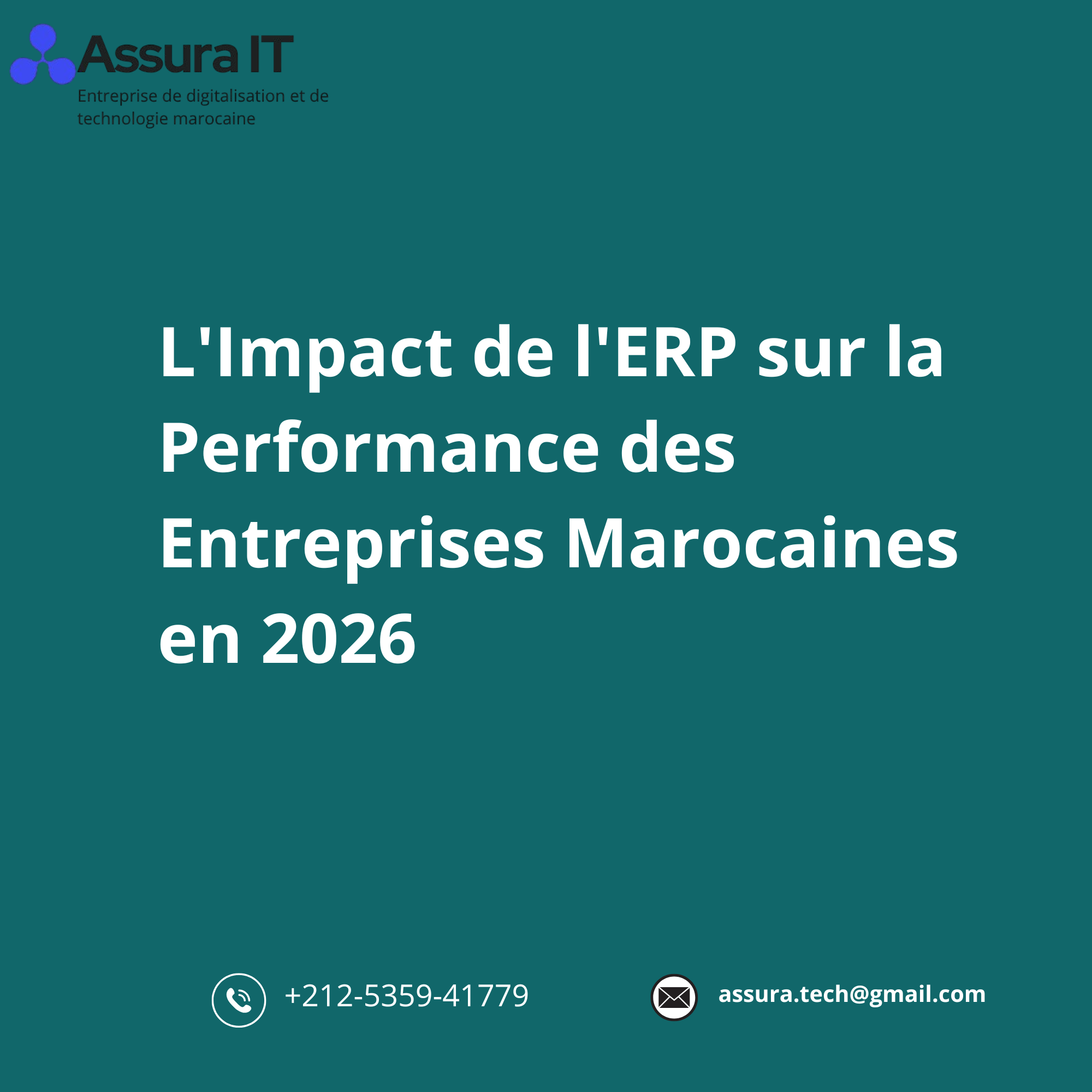 L'Impact de l'ERP sur la Performance des Entreprises Marocaines en 2026