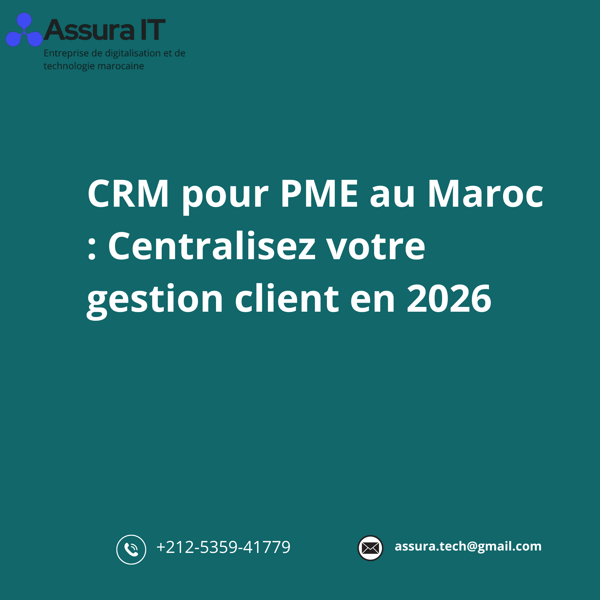 CRM pour PME au Maroc