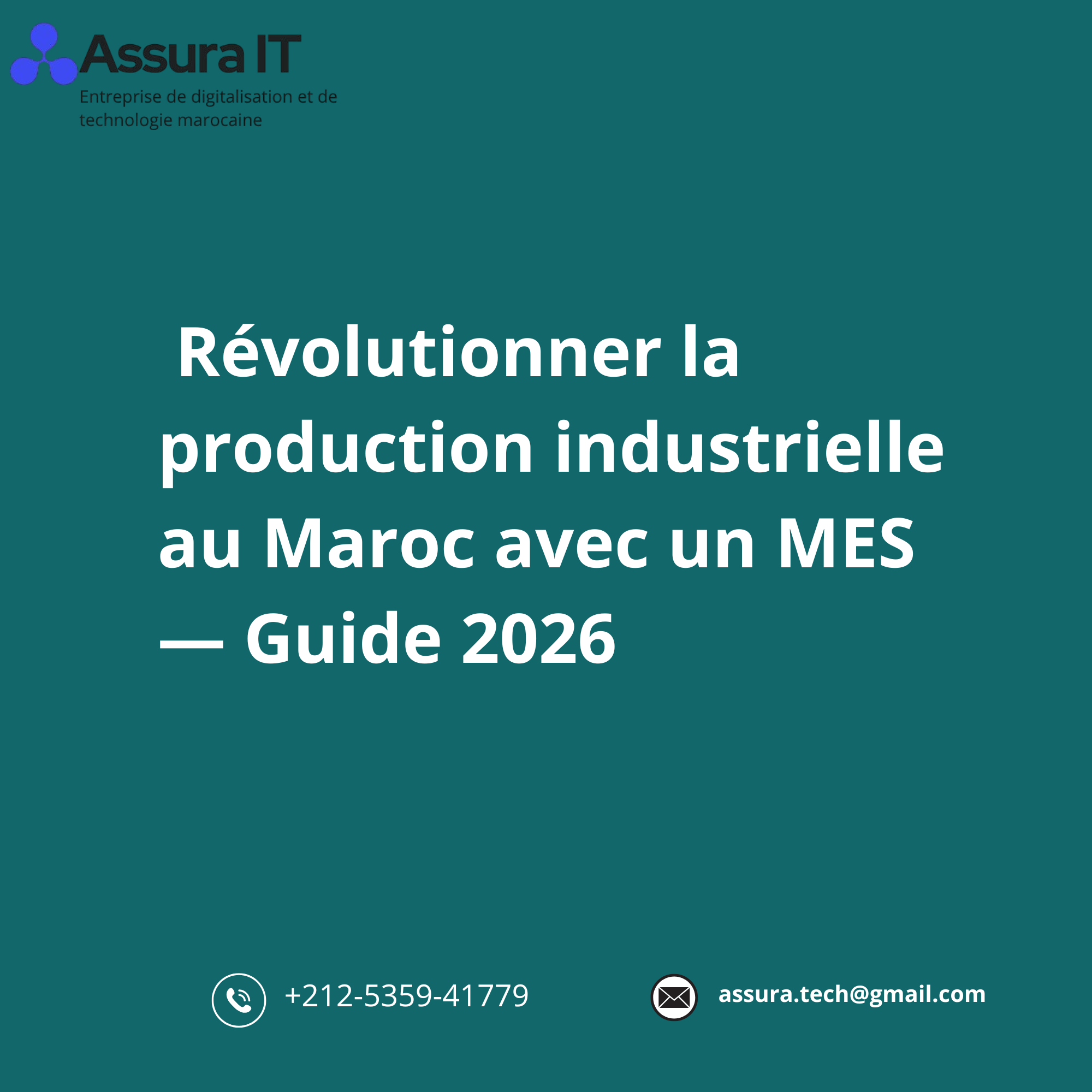 révolutionner la production industrielle au Maroc