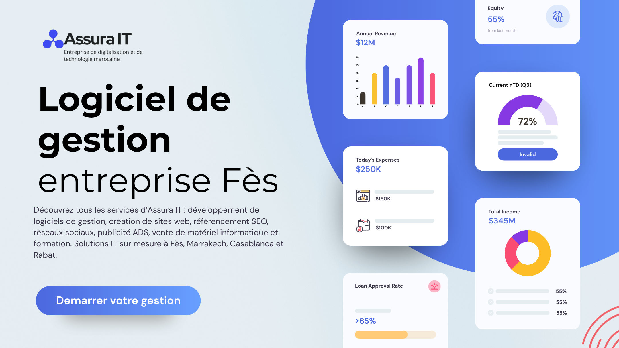 Logiciel gestion entreprise Fès