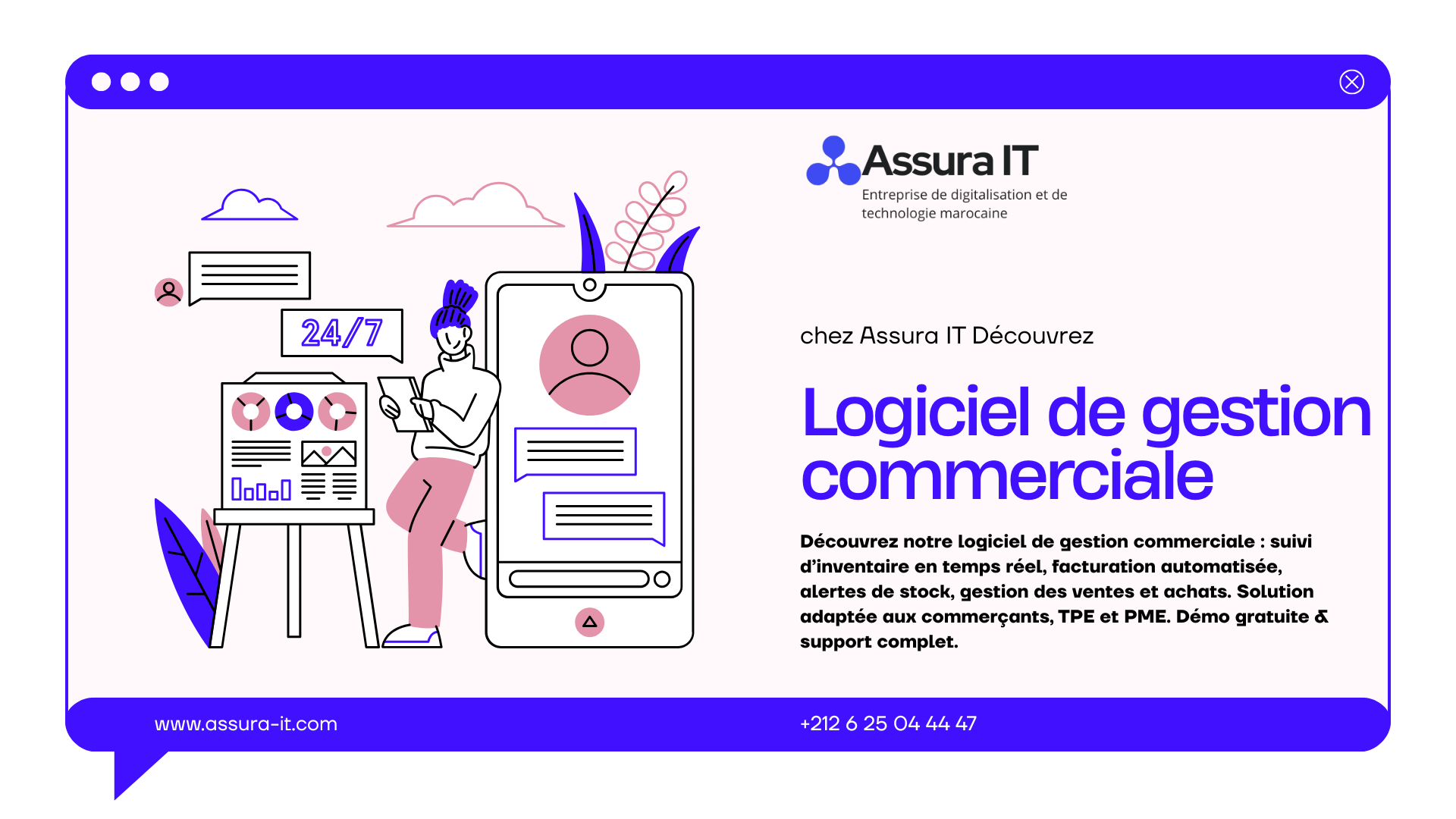 logiciel gestion commerciel